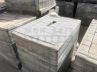 Тротуарная плитка «Квадрат» белый гранит 100x100x80